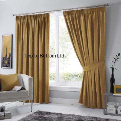 Ochre curtain