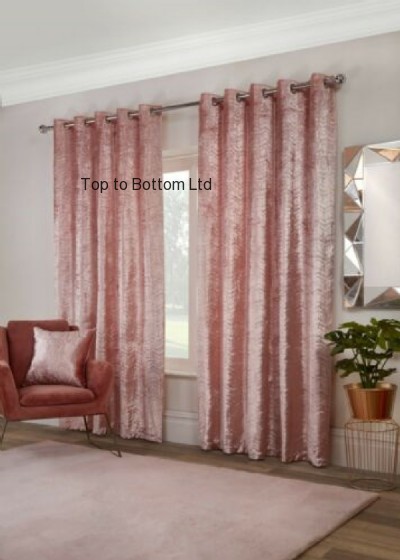 Blush curtain