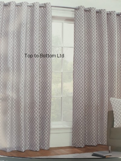 Diamond Jacquard (Eyeletts)roman blind