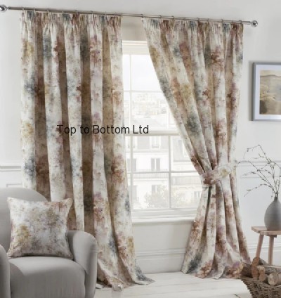 Blush curtain