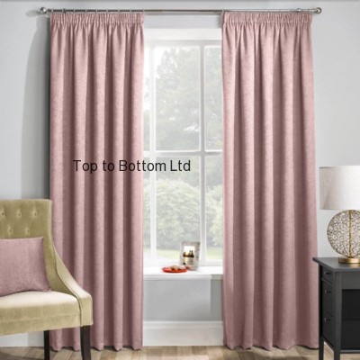 Blush curtain