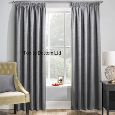 Grey curtain