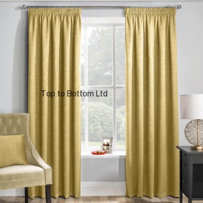 Ochre curtain