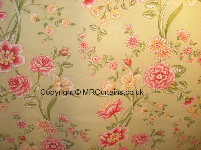 Vintage Flower curtain fabric