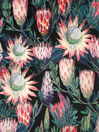 Protea Flowercurtain fabrics