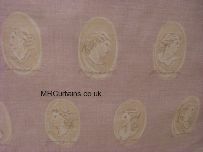 Cameo (Nouveau Fabric)curtains