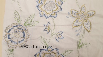 Powder Blue curtain