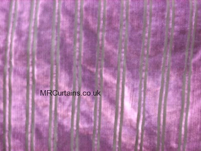 Aubergine curtain