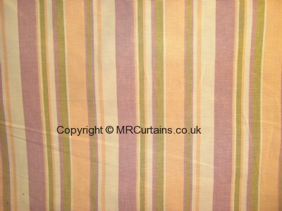 Lilac/Green curtain