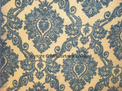 Wedgewood Blue curtain