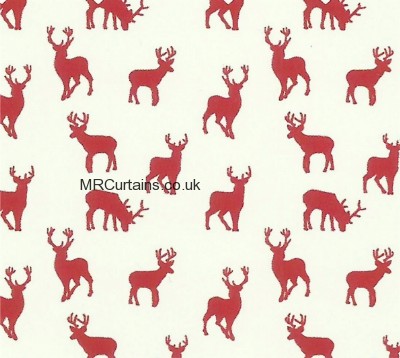 Stags curtain fabric