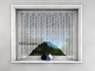White curtain