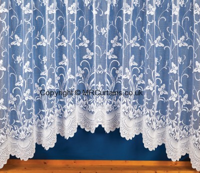 White curtain