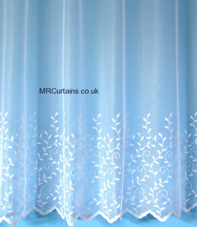 White curtain