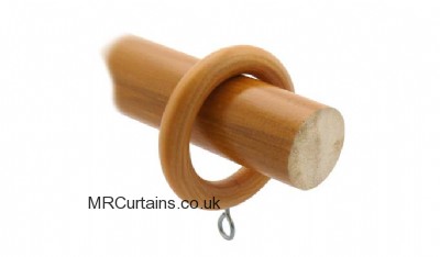 28mm County Wood Curtain Poles