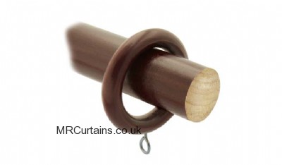 28mm County Wood Curtain Poles
