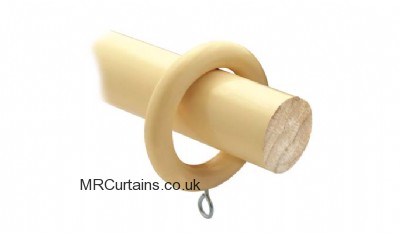 28mm County Wood Curtain Poles
